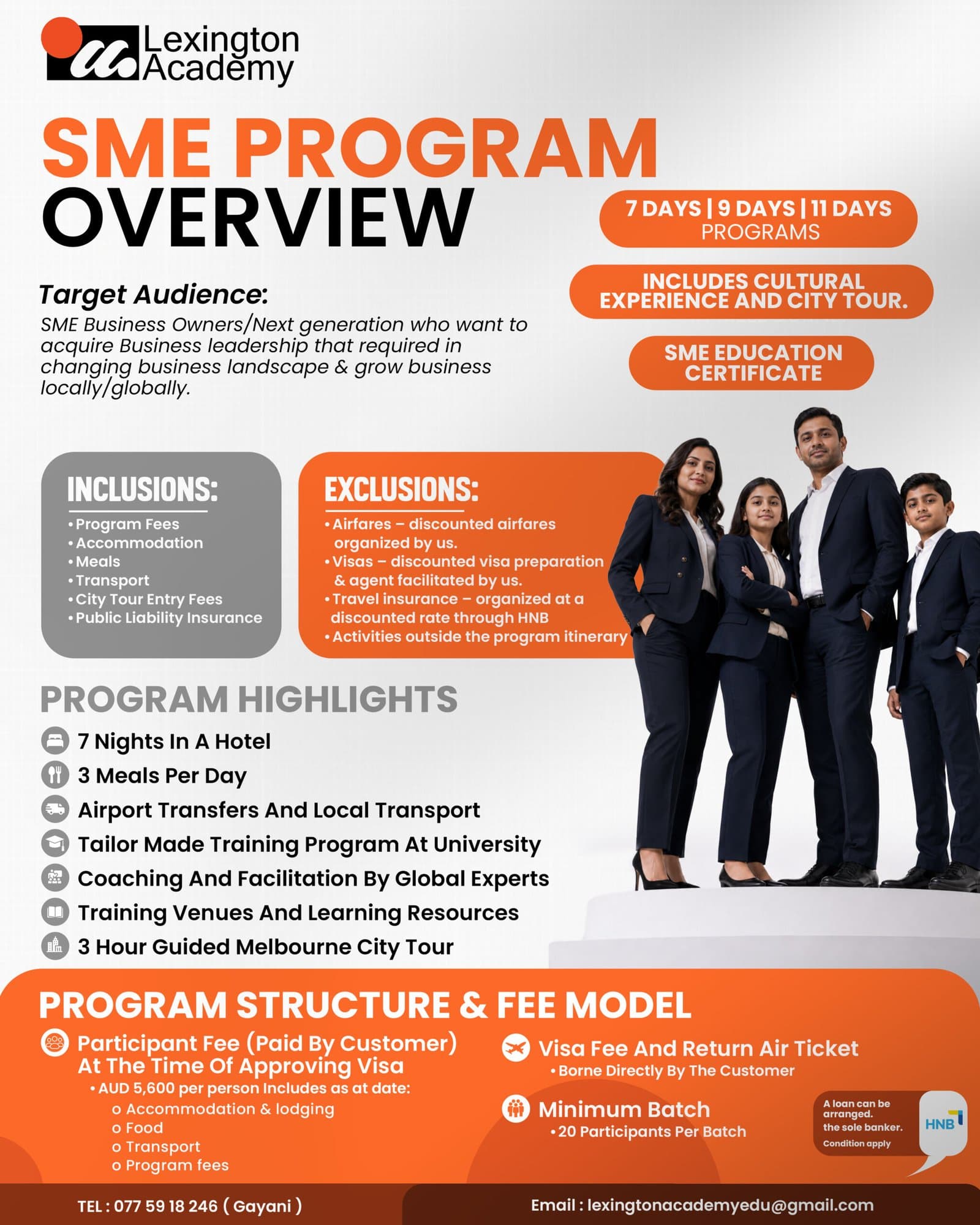 Lexington Academy SME program overview